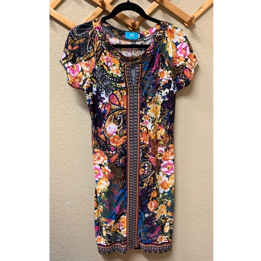 ⭐️ Beaded Print Dress